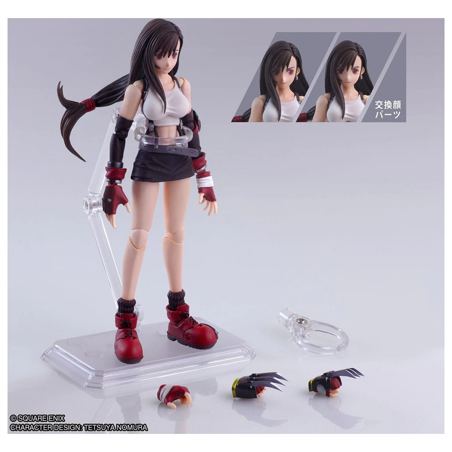 Final Fantasy VII Bring Arts Action Figure Tifa Lockhart Mythril Claws Ver. 14 cm product photo