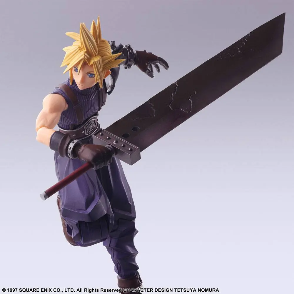 Final Fantasy VII Bring Arts Action Figure Cloud Strife 15 cm termékfotó