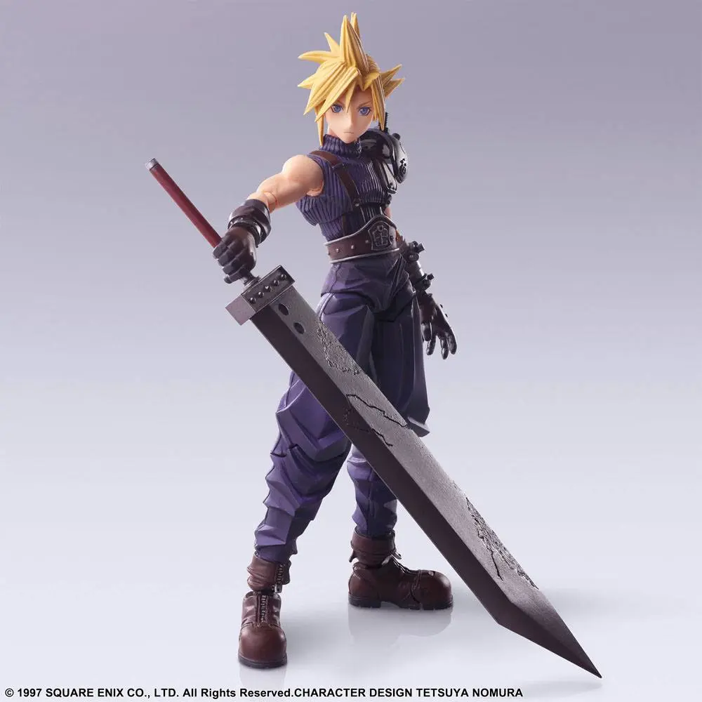 Final Fantasy VII Bring Arts Action Figure Cloud Strife 15 cm termékfotó