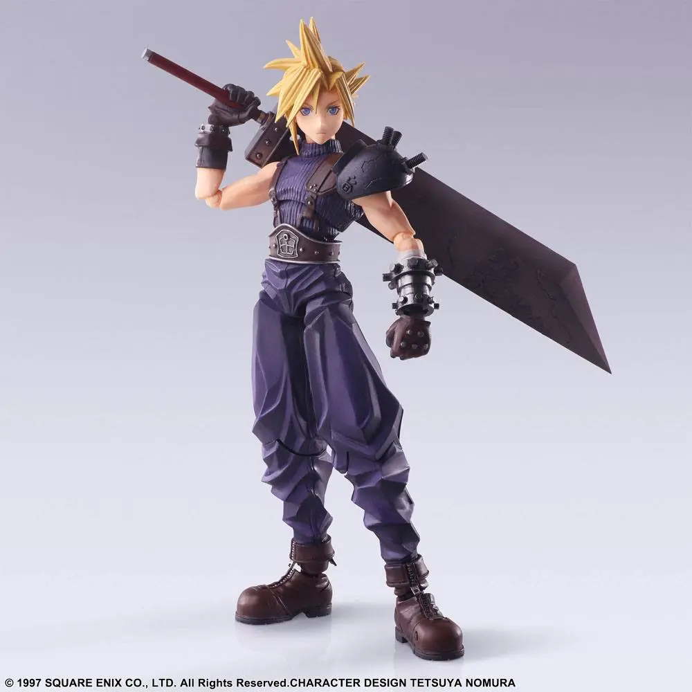 Final Fantasy VII Bring Arts Action Figure Cloud Strife 15 cm termékfotó