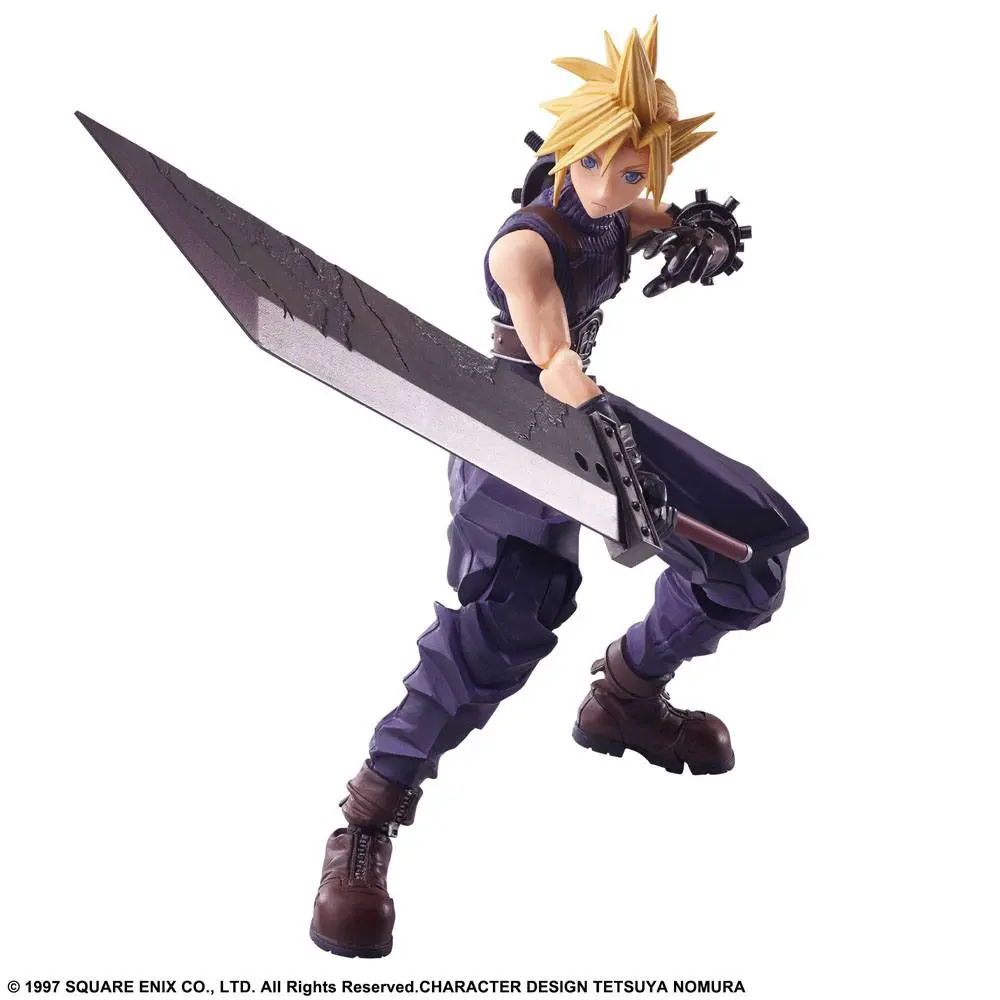 Final Fantasy VII Bring Arts Action Figure Cloud Strife 15 cm termékfotó