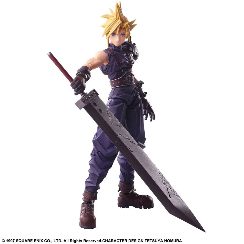 Final Fantasy VII Bring Arts Action Figure Cloud Strife 15 cm termékfotó