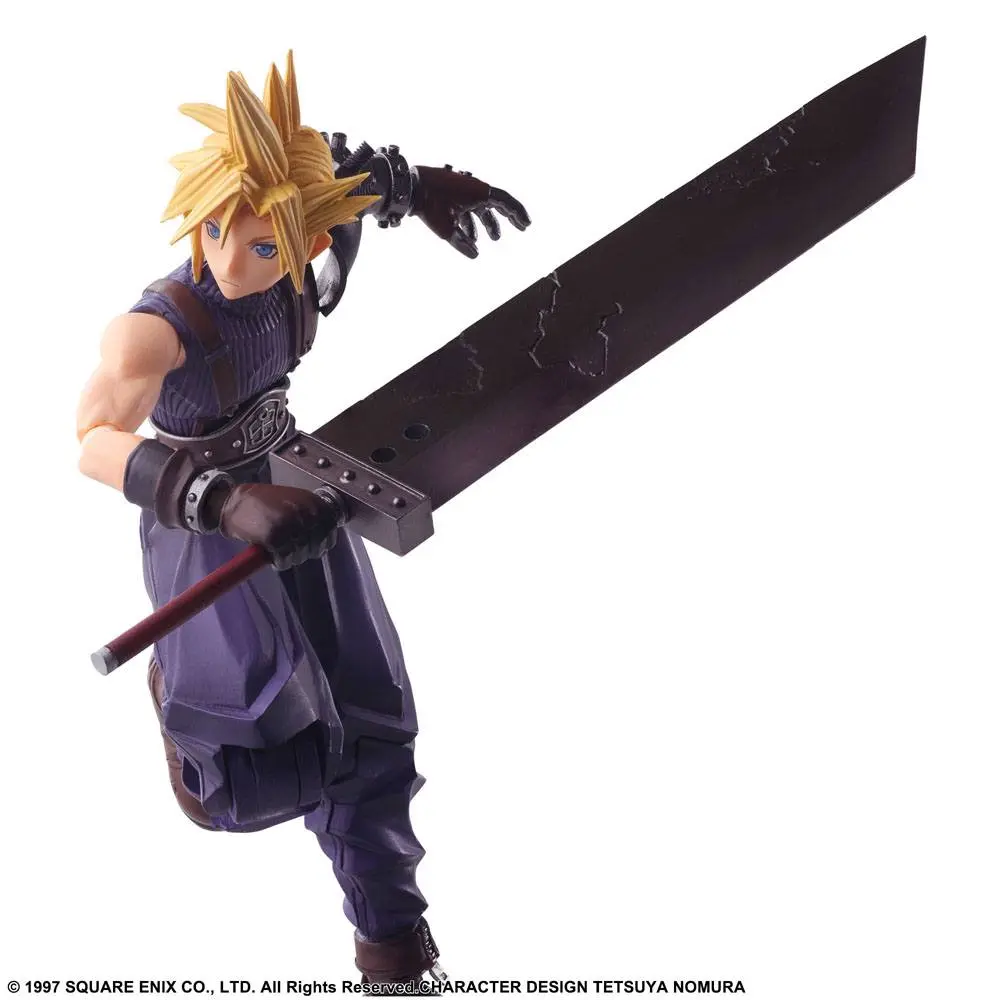 Final Fantasy VII Bring Arts Action Figure Cloud Strife 15 cm termékfotó