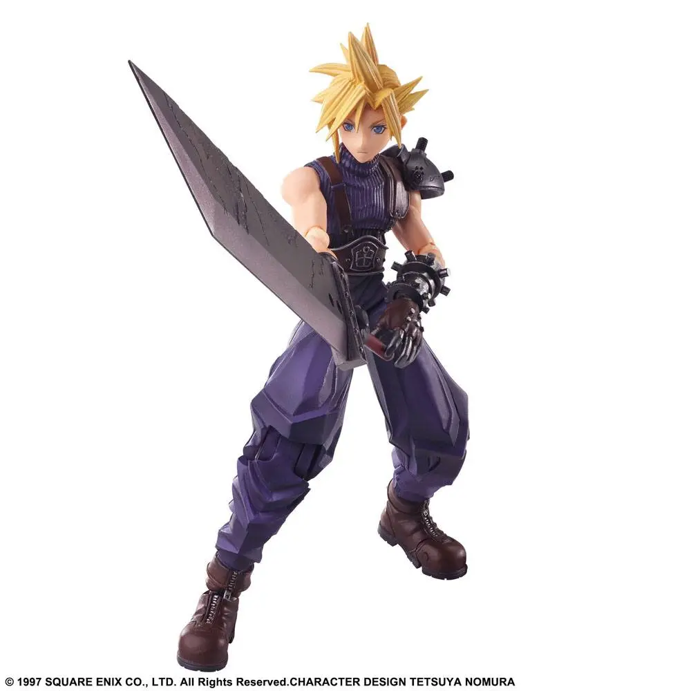 Final Fantasy VII Bring Arts Action Figure Cloud Strife 15 cm termékfotó