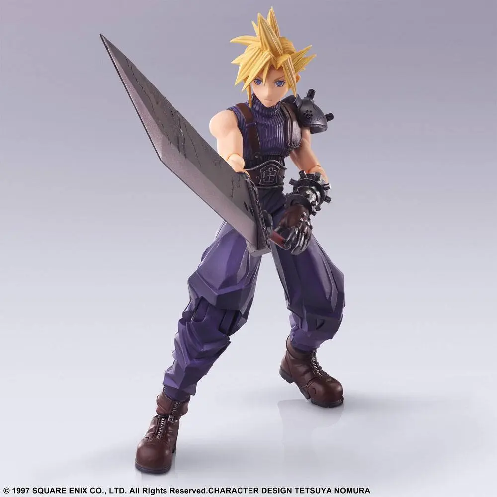 Final Fantasy VII Bring Arts Action Figure Cloud Strife 15 cm termékfotó