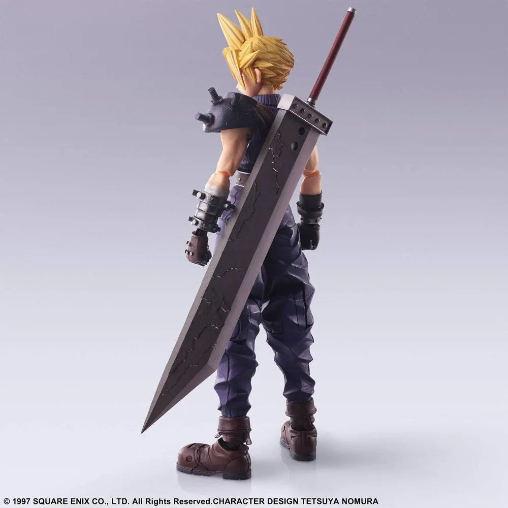 Final Fantasy VII Bring Arts Action Figure Cloud Strife 15 cm termékfotó