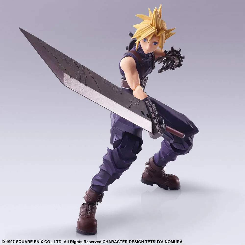 Final Fantasy VII Bring Arts Action Figure Cloud Strife 15 cm termékfotó