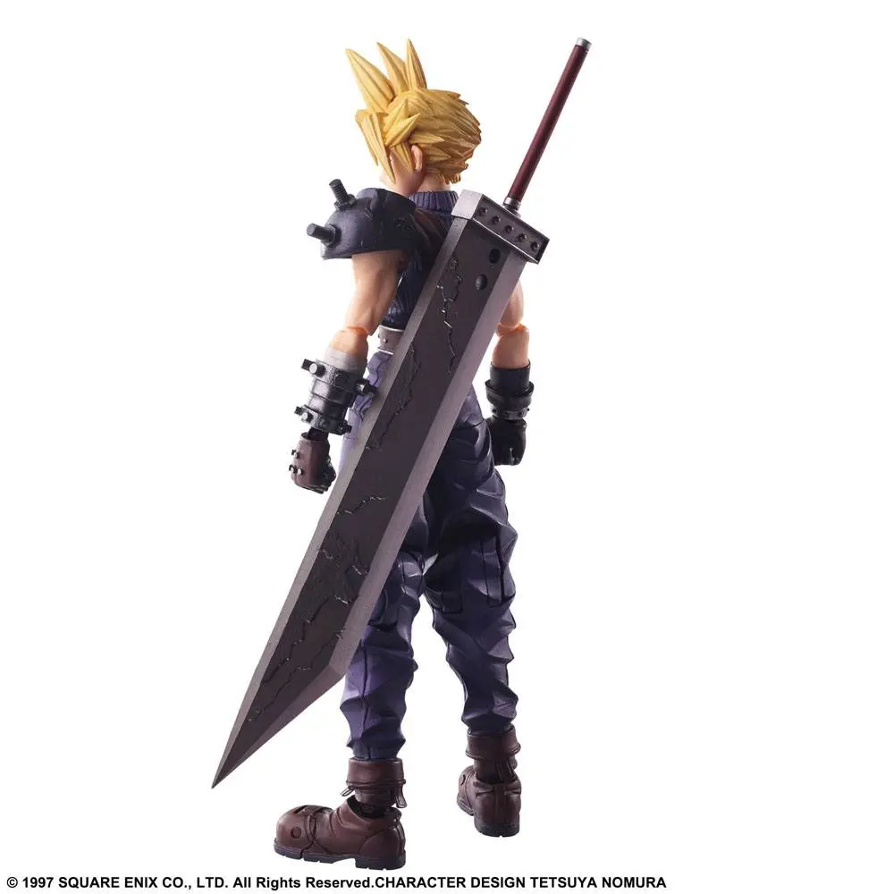 Final Fantasy VII Bring Arts Action Figure Cloud Strife 15 cm termékfotó