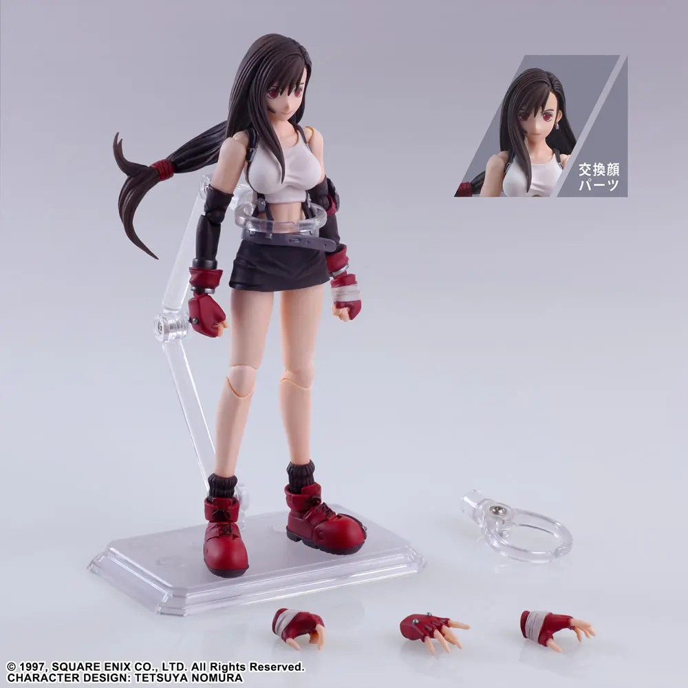 Final Fantasy VII Bring Arts Action Figure Tifa Lockhart 14 cm termékfotó