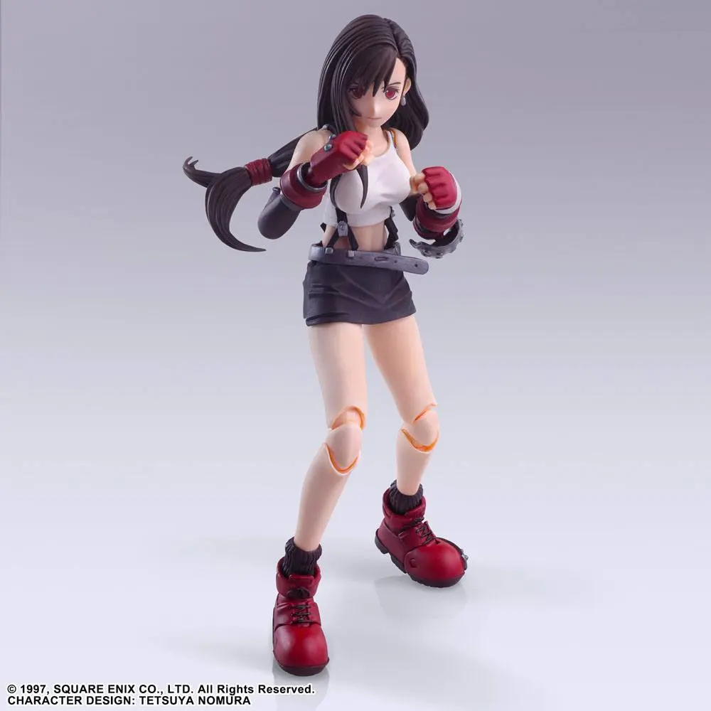 Final Fantasy VII Bring Arts Action Figure Tifa Lockhart 14 cm termékfotó