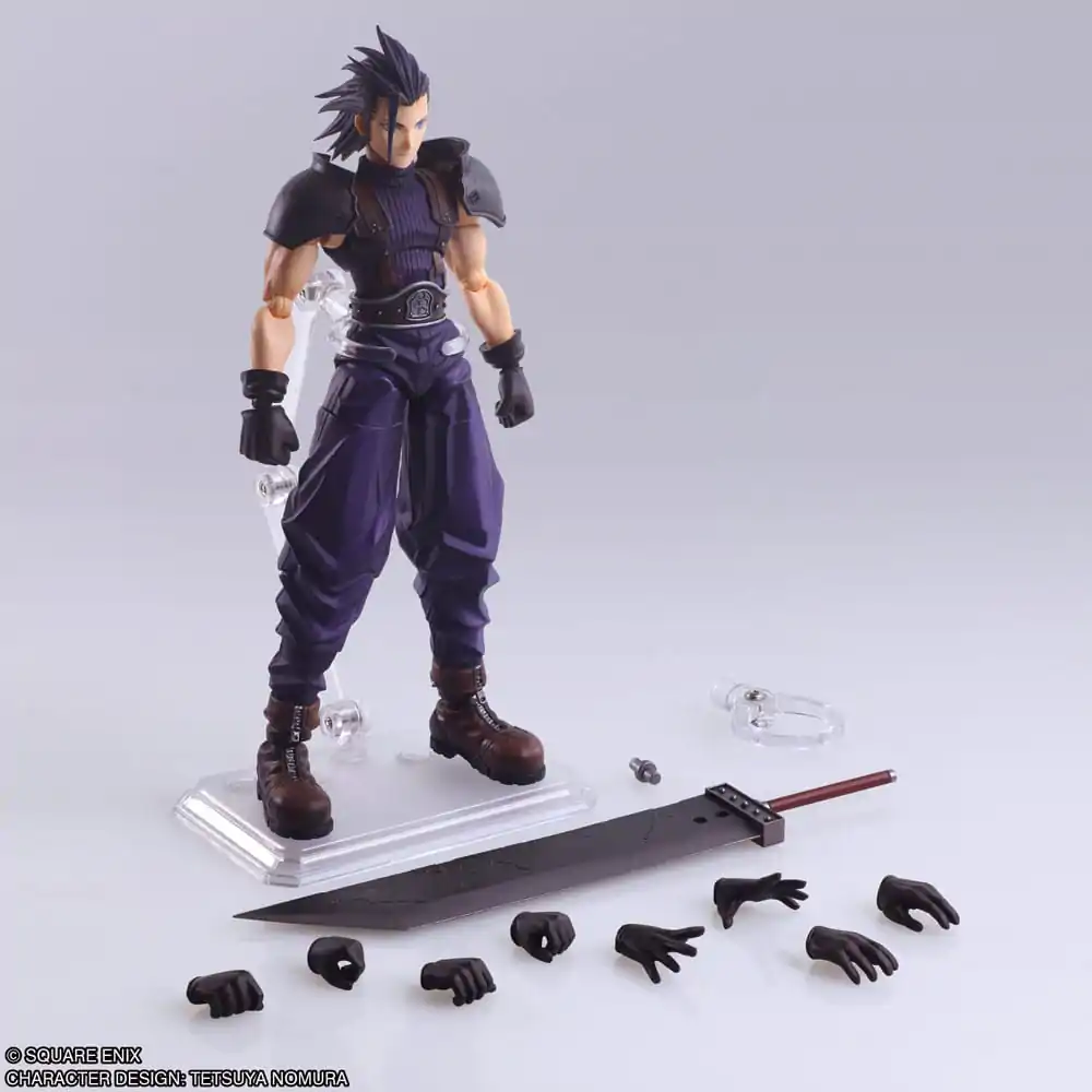 Final Fantasy VII Bring Arts Action Figure Zack Fair 16 cm termékfotó