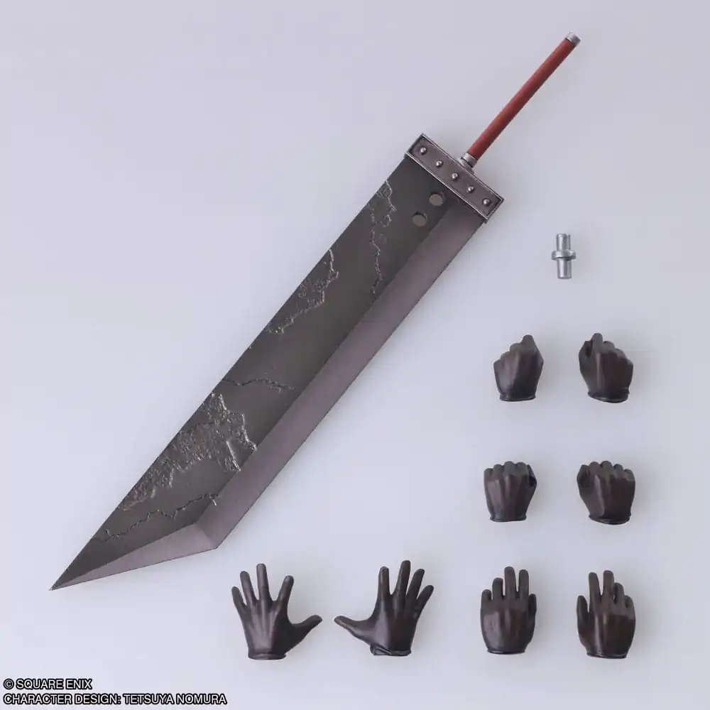 Final Fantasy VII Bring Arts Action Figure Zack Fair 16 cm termékfotó