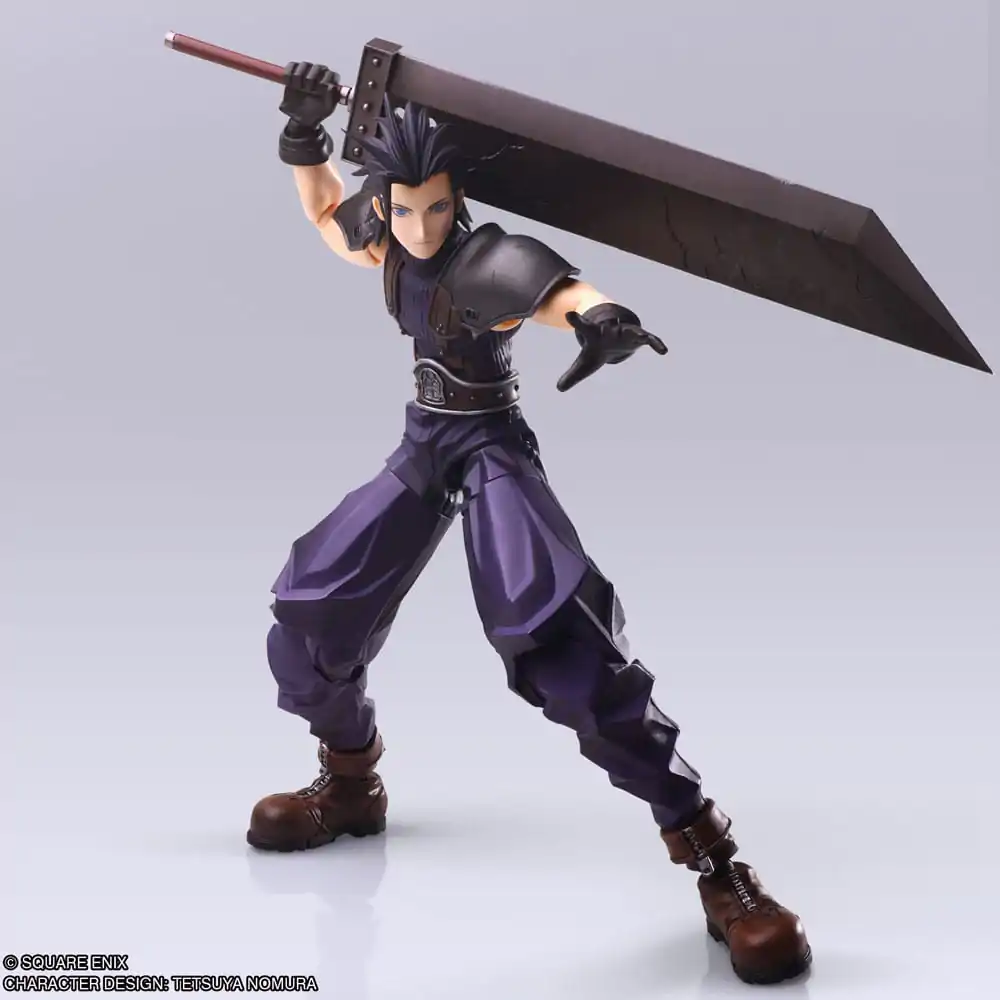 Final Fantasy VII Bring Arts Action Figure Zack Fair 16 cm termékfotó