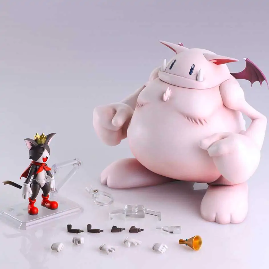 Final Fantasy VII Bring Cait Sith & Fat Moogle 15cm termékfotó