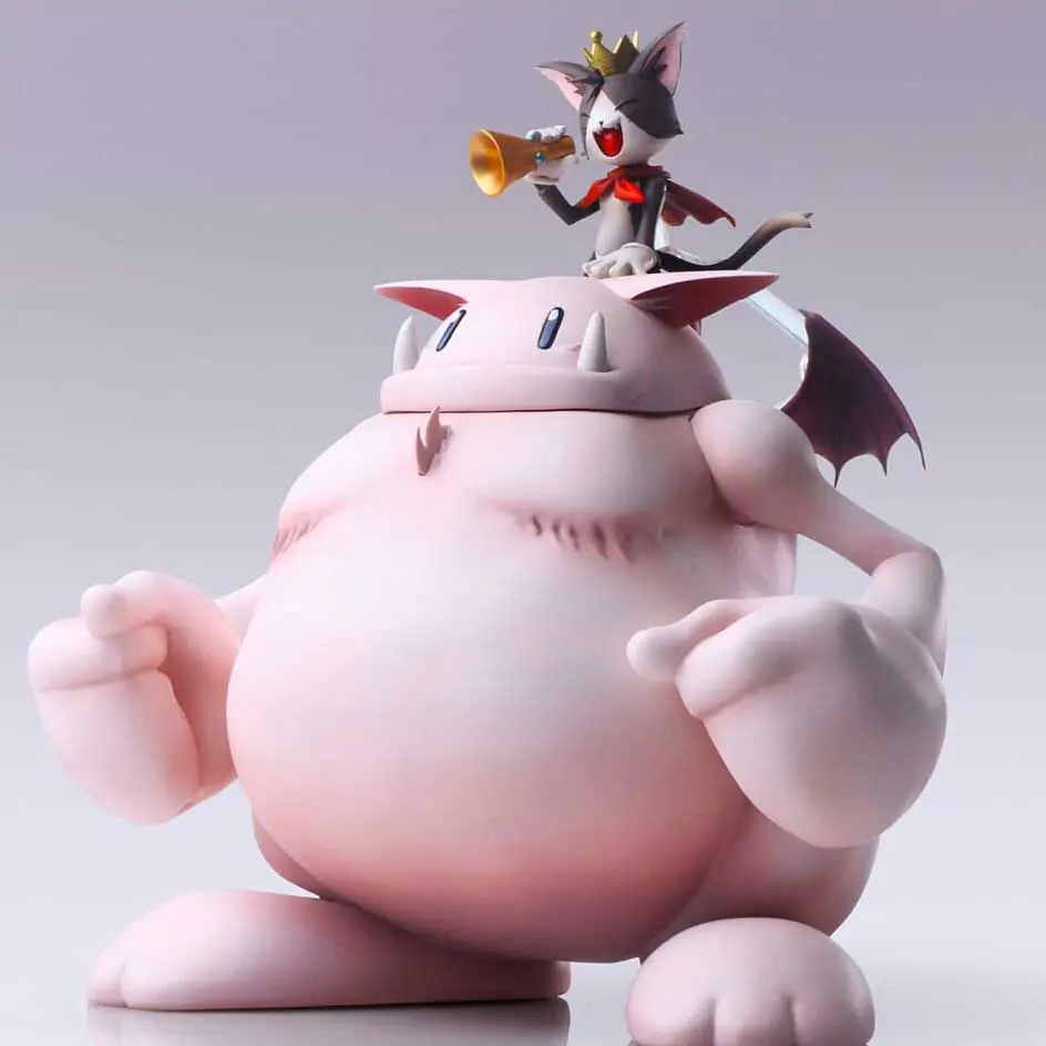 Final Fantasy VII Bring Cait Sith & Fat Moogle 15cm termékfotó