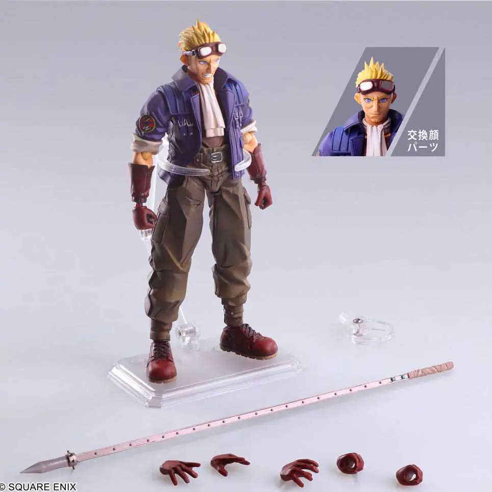 Final Fantasy VII Bring Cid Highwind figure 15cm termékfotó