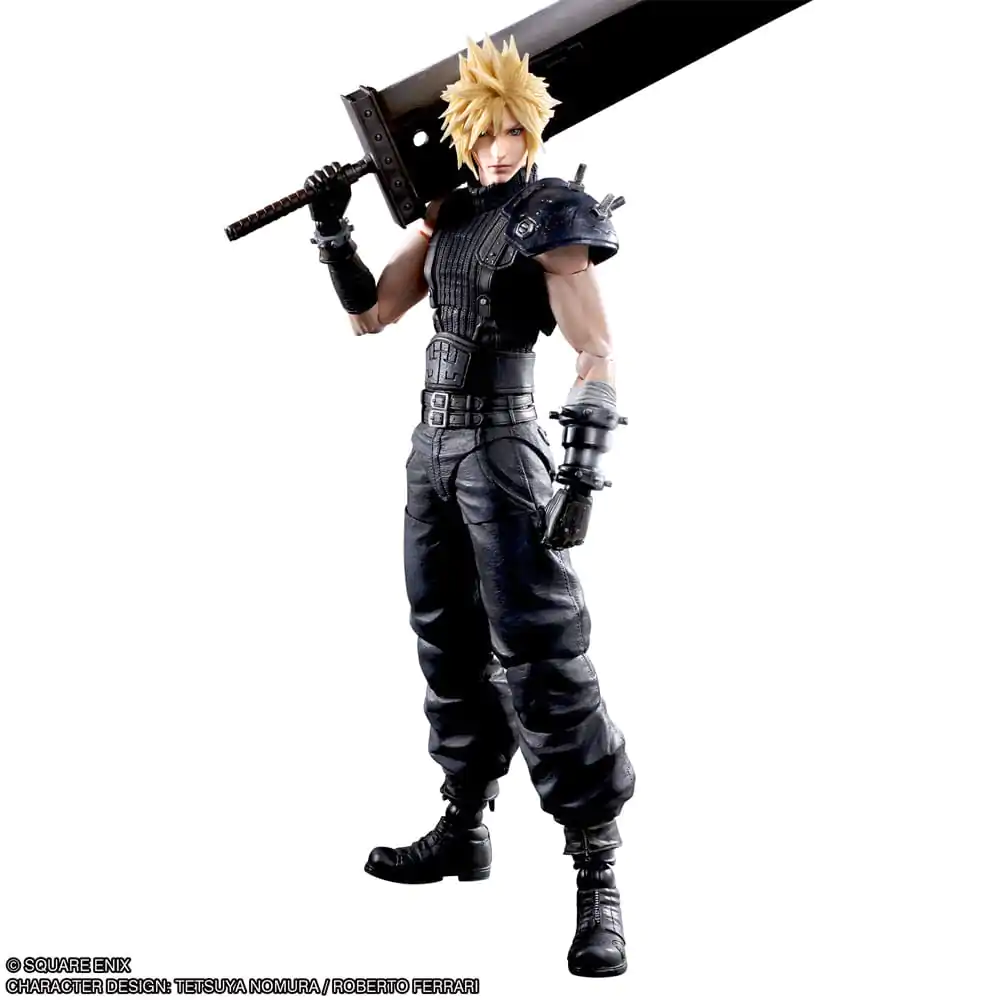 Final Fantasy VII Play Arts Kai Action Figure Cloud Strife 27 cm termékfotó