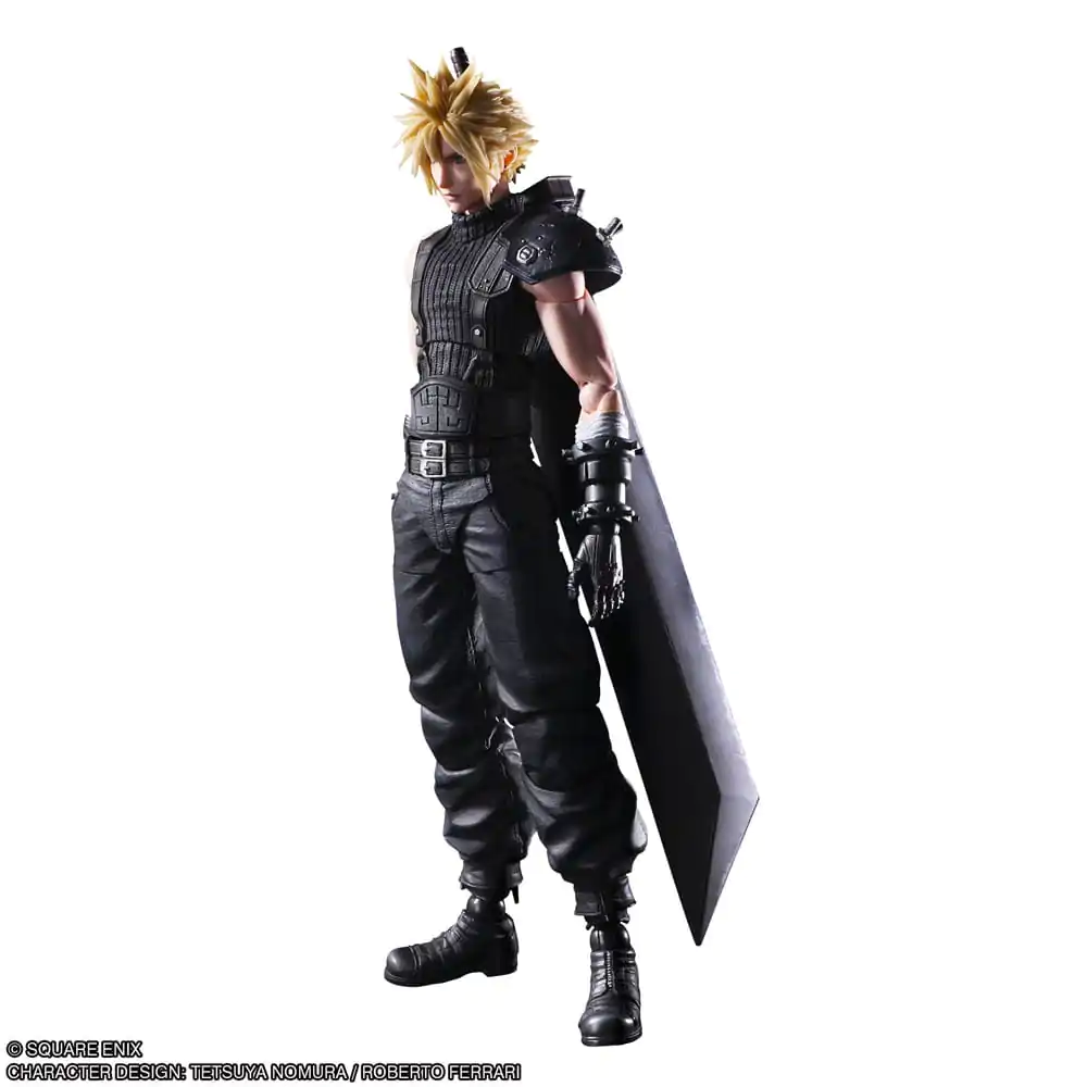 Final Fantasy VII Play Arts Kai Action Figure Cloud Strife 27 cm termékfotó