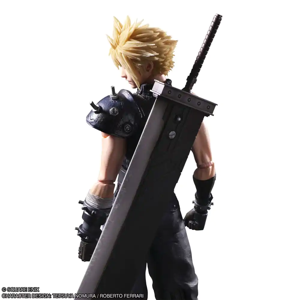 Final Fantasy VII Play Arts Kai Action Figure Cloud Strife 27 cm termékfotó