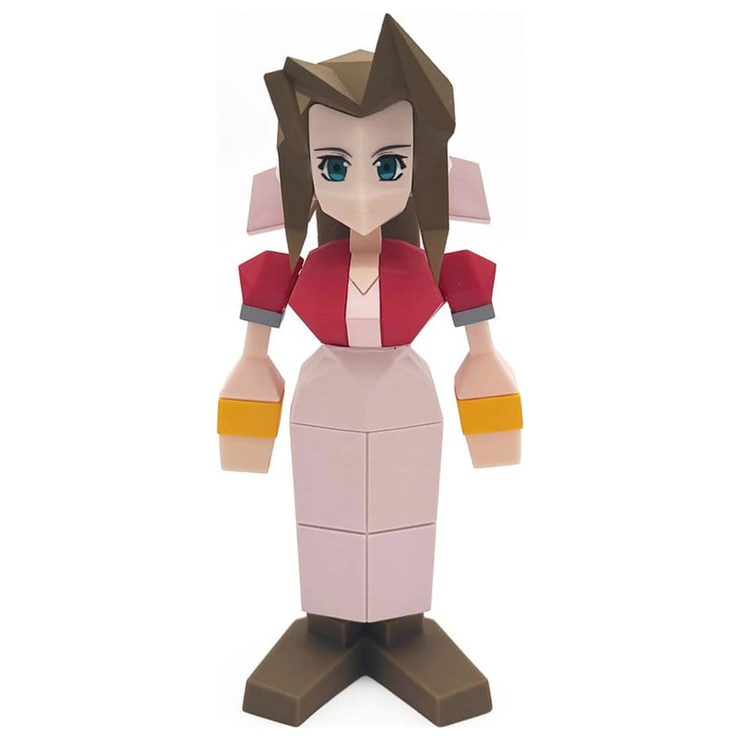 Final Fantasy VII Polygon Vinyl Figure Aerith Gainsborough 14 cm product photo