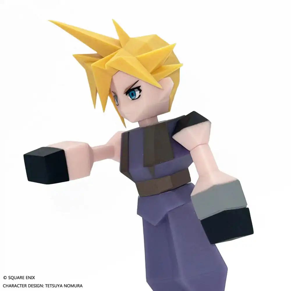 Final Fantasy VII Polygon Vinyl Figure Cloud Strife 15 cm termékfotó