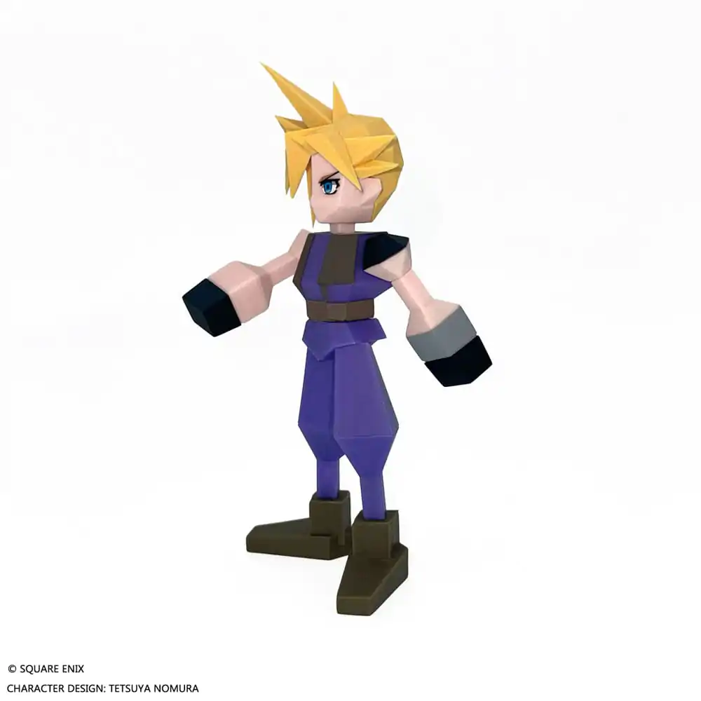 Final Fantasy VII Polygon Vinyl Figure Cloud Strife 15 cm termékfotó