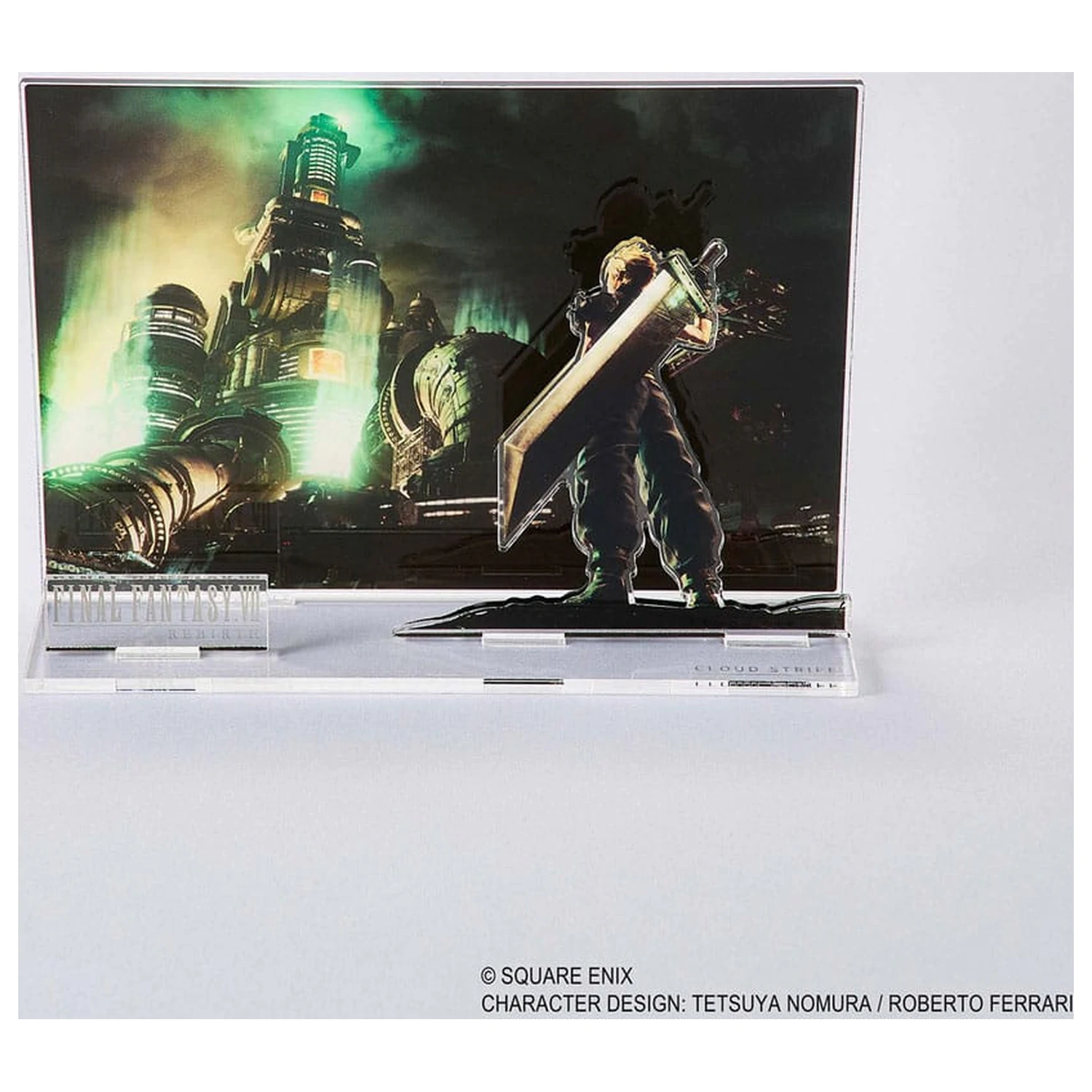 Final Fantasy VII Rebirth Acrylic Diorama Cloud Key Art  product photo