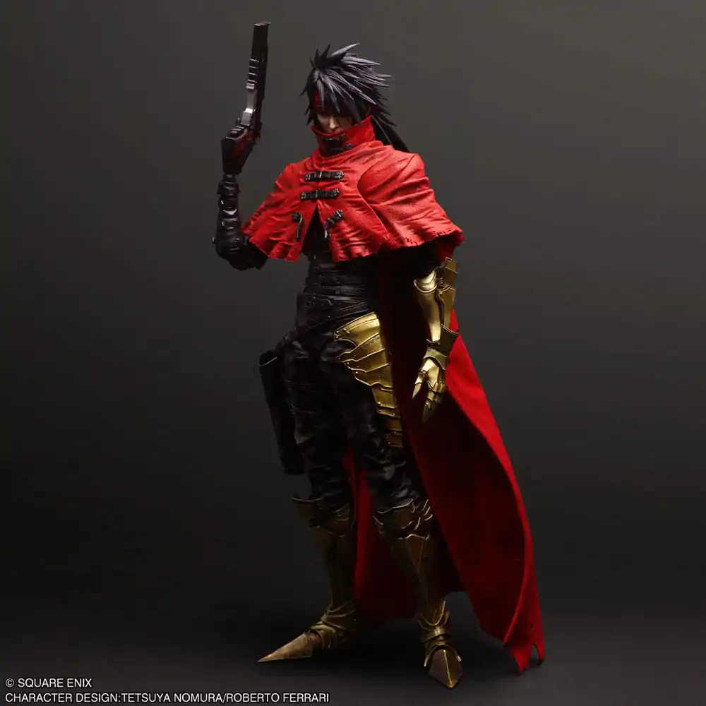 Final Fantasy VII Rebirth Play Arts Kai Action Figure Vincent Valentine 28 cm termékfotó