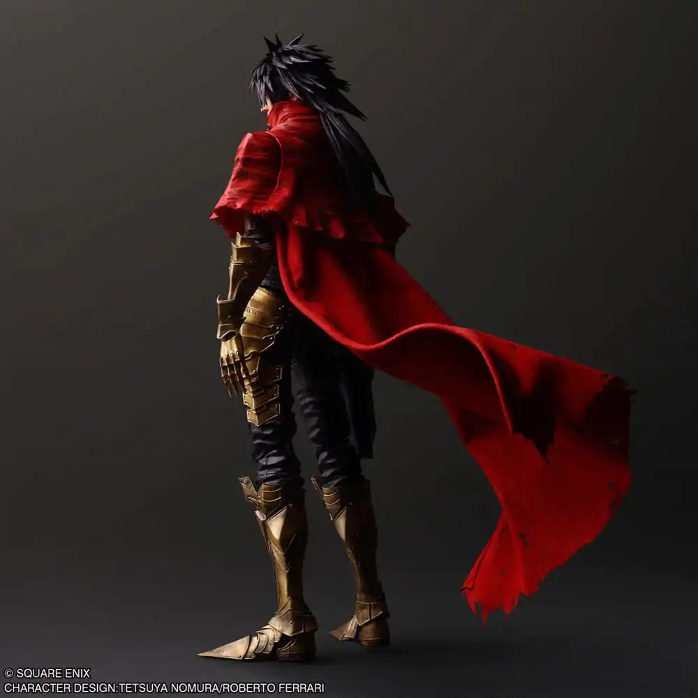 Final Fantasy VII Rebirth Play Arts Kai Action Figure Vincent Valentine 28 cm termékfotó