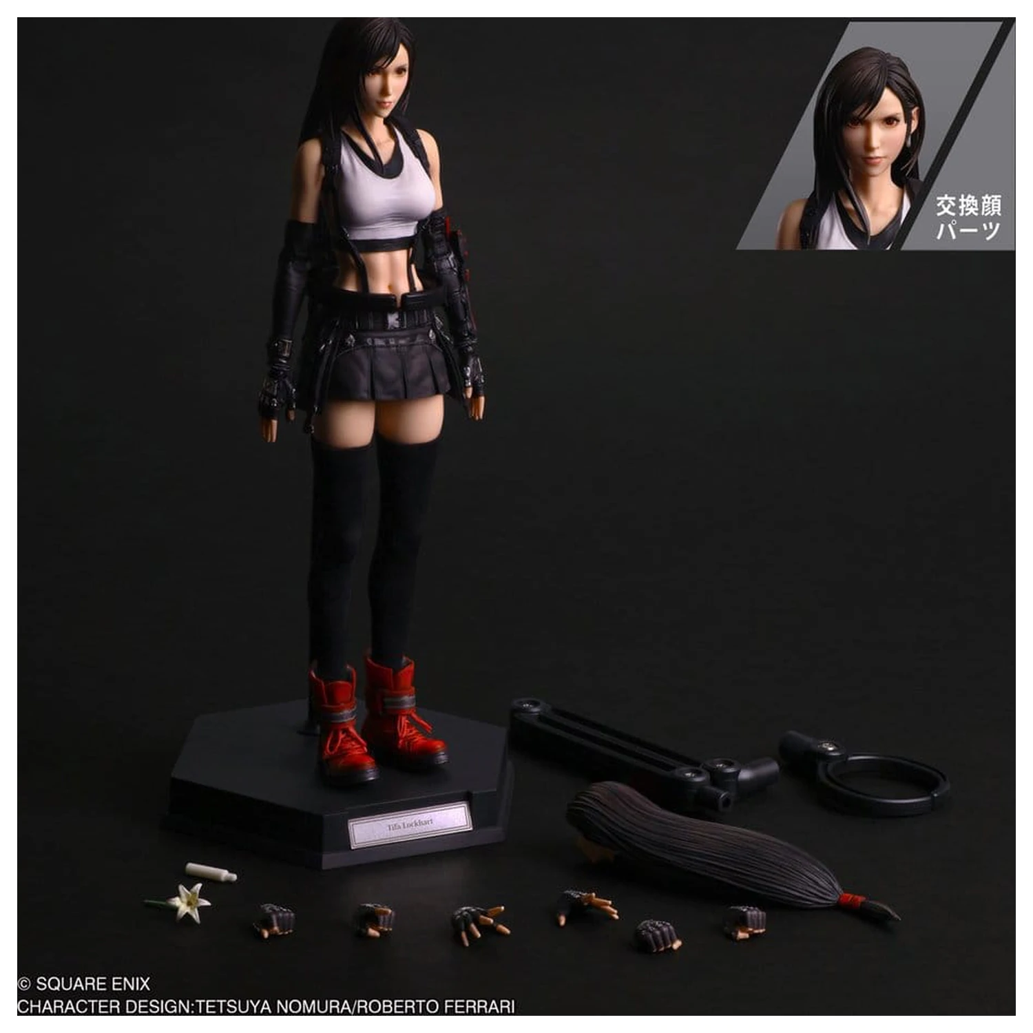 Final Fantasy VII Rebirth Play Arts Shin Action Figure Tifa Lockhart 25 cm product photo