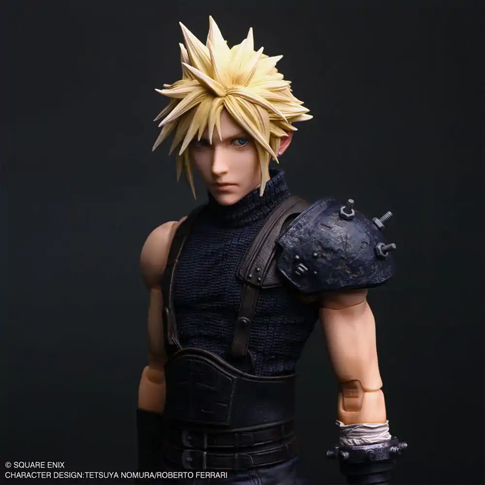 Final Fantasy VII Rebirth Play Arts Shin Action Figure Cloud Strife 27 cm   product photo