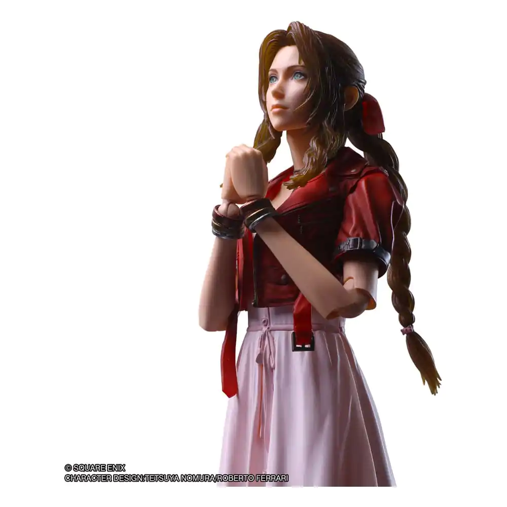 Final Fantasy VII Rebirth Play Kai Arts Action Figure Aerith Gainsborough 24 cm termékfotó