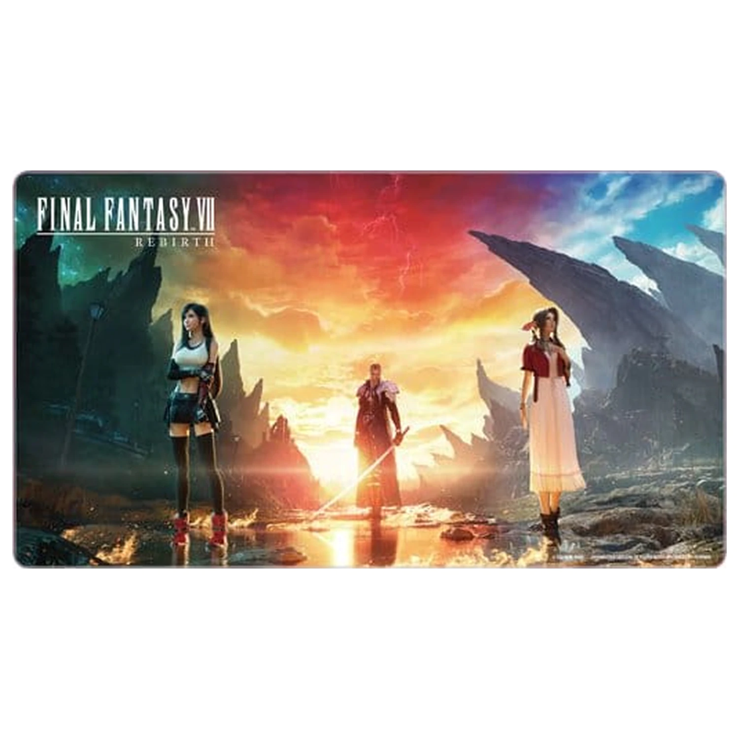 Final Fantasy VII Rebirth Playmat Key Art 61 x 34 cm product photo