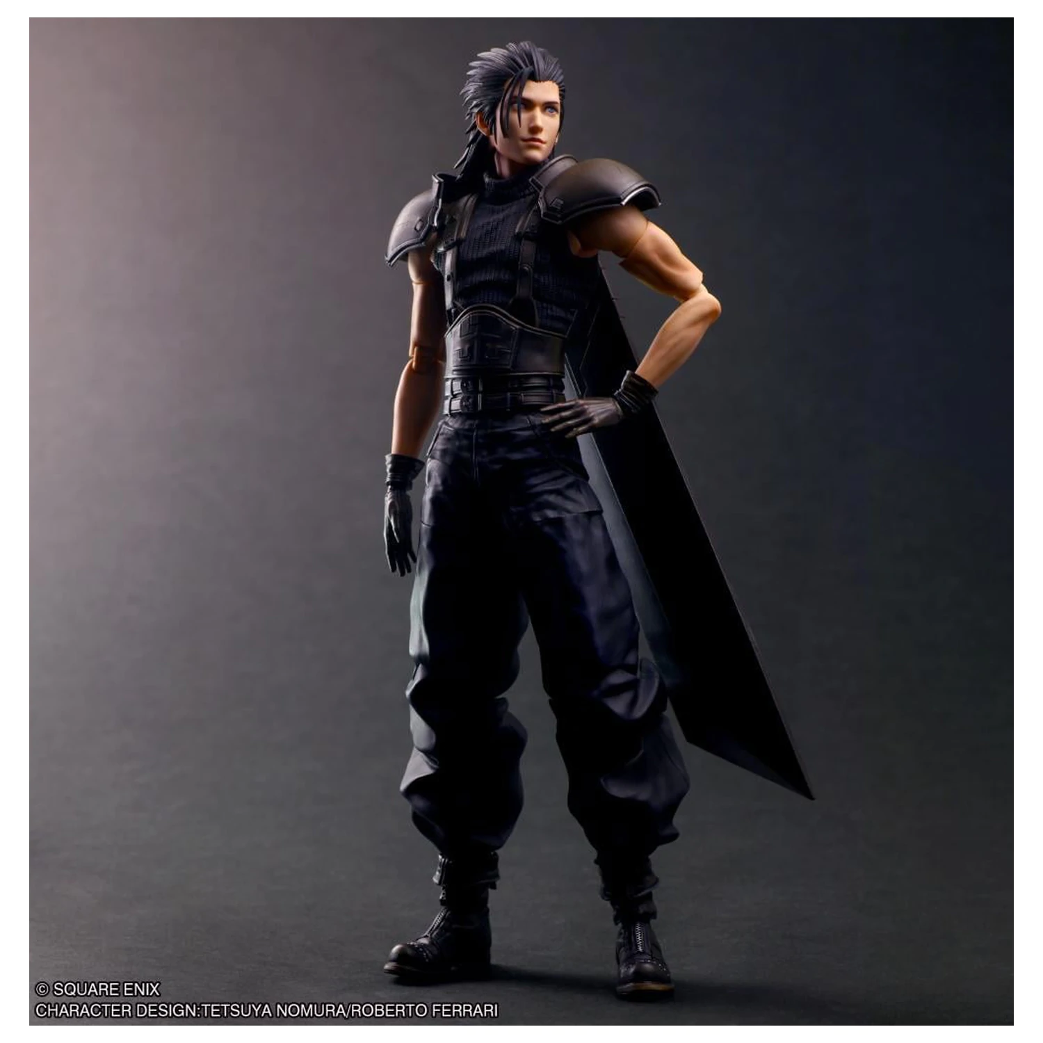 Final Fantasy VII Rebirth figure Shin Zack Fair Soldier Play Arts 30cm product photo