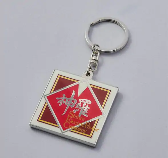 Final Fantasy VII Rebirth Metal-Keychain Shinra product photo