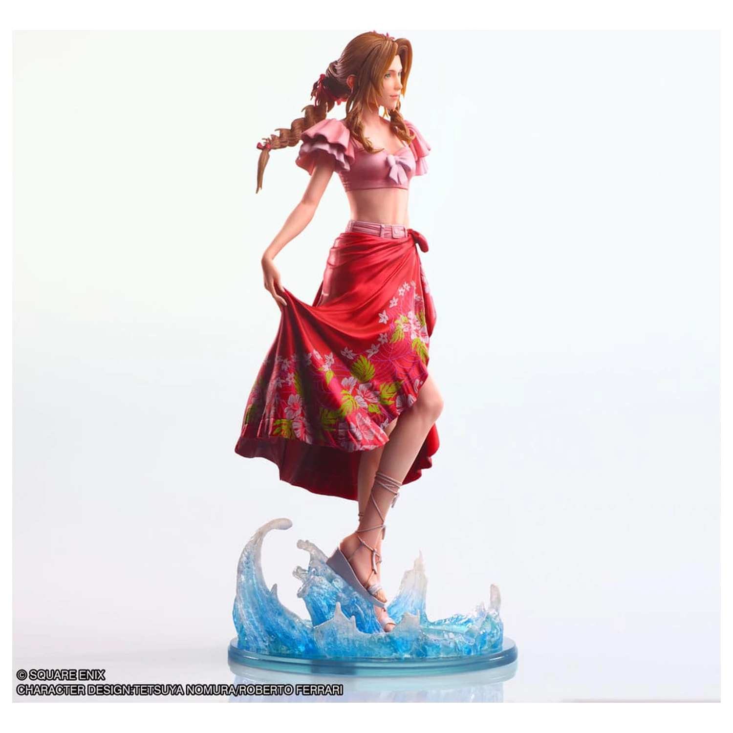 Final Fantasy VII Rebirth Static Arts Gallery Statue Aerith Gainsborough (Swimsuit Ver.) 26 cm product photo