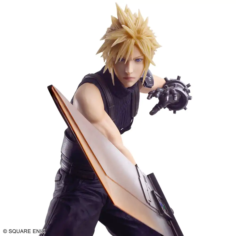 Final Fantasy VII Rebirth Static Arts Gallery Statue Cloud Strife 18 cm product photo