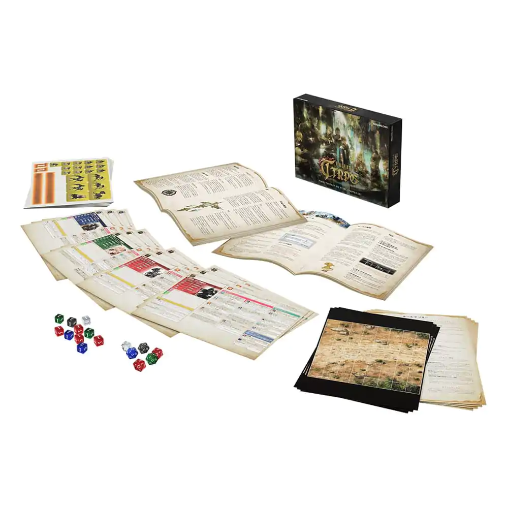 Final Fantasy XIV Remake Board Game Table Top Role Play Starter Set *English Version* termékfotó