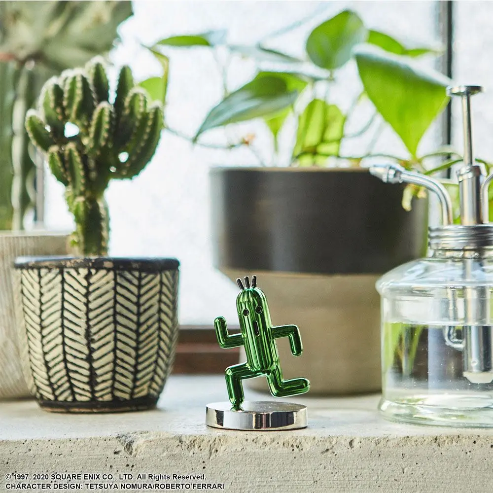 Final Fantasy VII Remake Bright Arts Gallery Diecast Mini Figure Cactuar 7 cm product photo