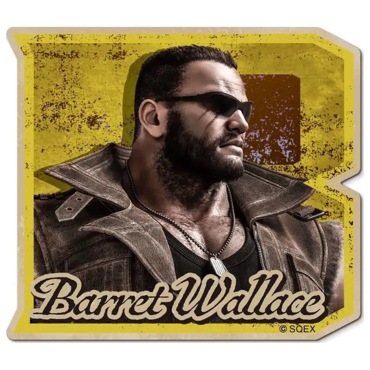Final Fantasy VII Remake Character Sticker Barret Wallace product photo
