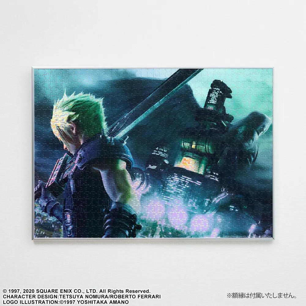Final Fantasy VII Remake Jigsaw Puzzle Cloud &amp; Sephiroth (1000 pieces) product photo
