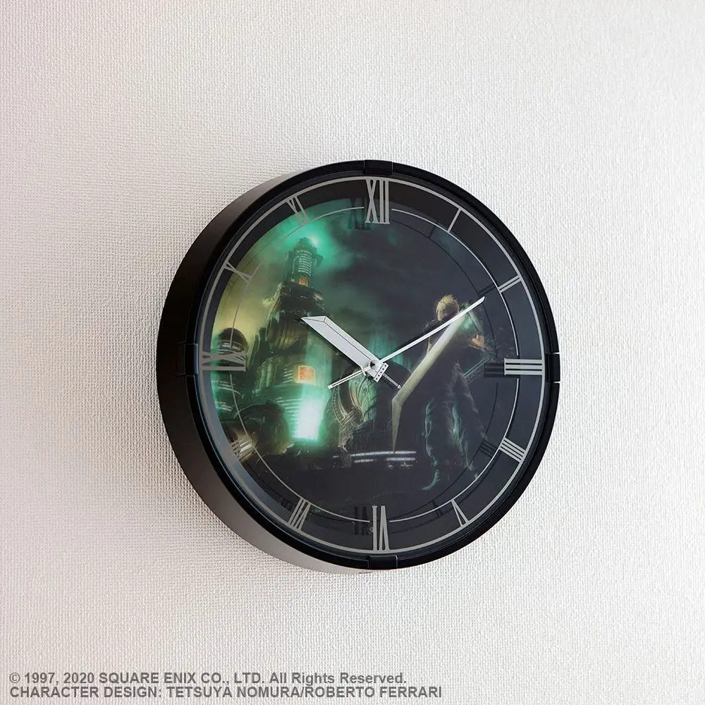 Final Fantasy VII Remake Wall Clock with Sound Cloud Model product photo