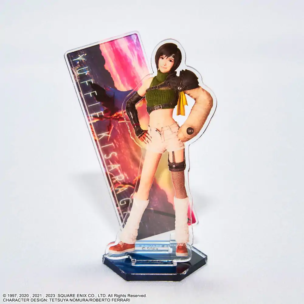 Final Fantasy VII Remake Integrade Acryl Figure Yuffie Kisaragi 8 cm product photo