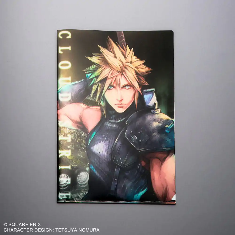 Final Fantasy VII Remake Metallic Clear File Cloud Strife product photo