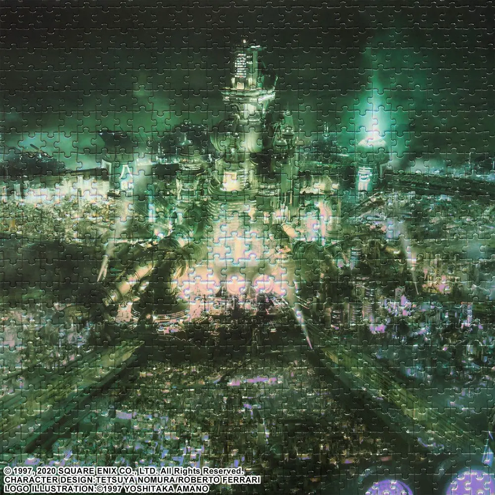 Final Fantasy VII Remake Jigsaw Puzzle Midgar (1000 pieces) product photo