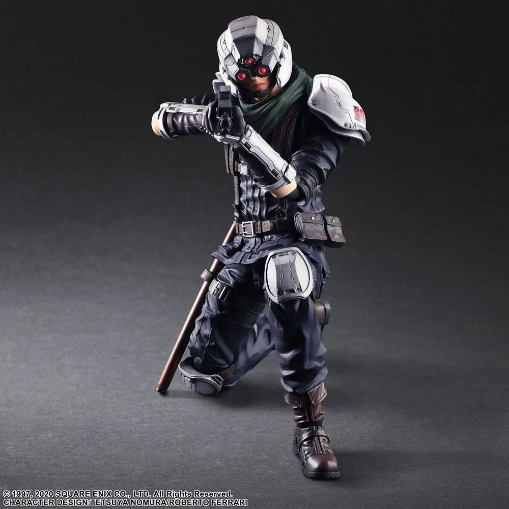 Final Fantasy VII Remake Play Arts Kai Action Figure Shinra Security Officer 27 cm product photo