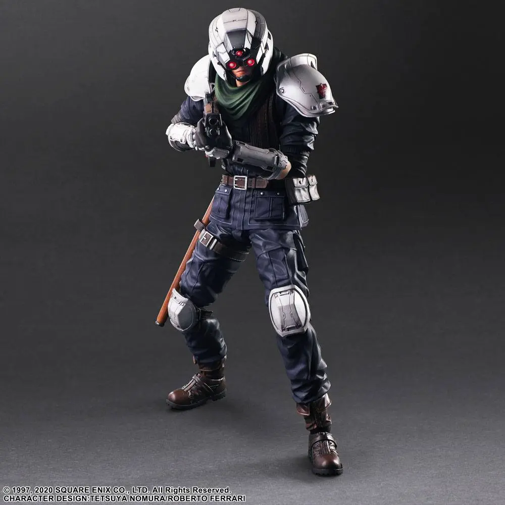 Final Fantasy VII Remake Play Arts Kai Action Figure Shinra Security Officer 27 cm product photo