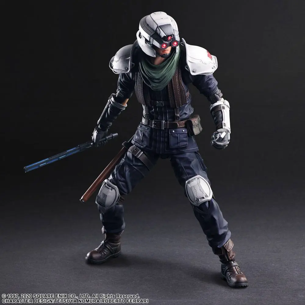 Final Fantasy VII Remake Play Arts Kai Action Figure Shinra Security Officer 27 cm product photo