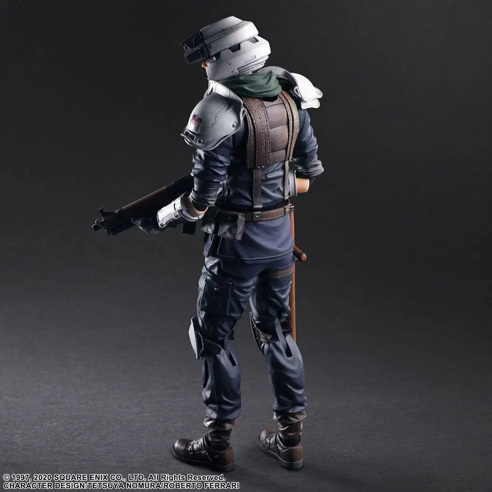 Final Fantasy VII Remake Play Arts Kai Action Figure Shinra Security Officer 27 cm product photo