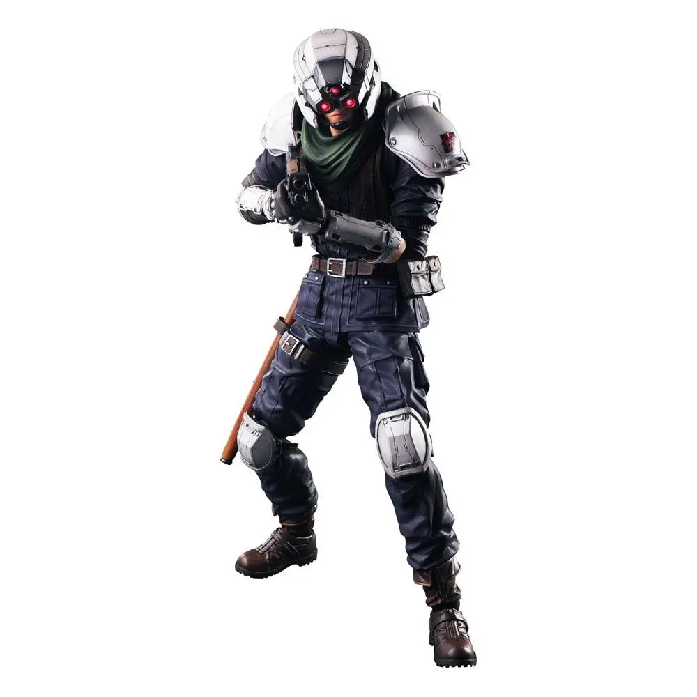 Final Fantasy VII Remake Play Arts Kai Action Figure Shinra Security Officer 27 cm product photo